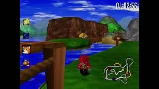 Watch me struggle to tag 4 characters in Sonic R with slightly worse video quality.