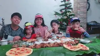 PART 5 MUKBANG CHICKEN & PIZZA |TAGALOG|PINOY