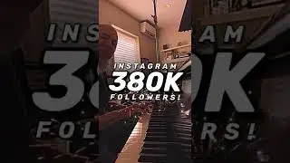 380k followers today! How awesome! Thank you for being part of my world.