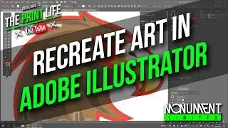 How to use the pen tool and adobe illustrator to recreate low resolution art for screen printing