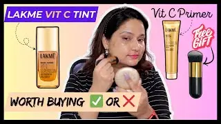 Lakme Vitamin C Superglow Tint & Primer Result : Does It Really Work? 🤔 | Monica India #lakme