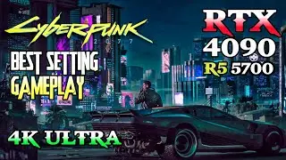 Nvidia Geforce RTX 4090 4K Ultra Graphics Cyberpunk 2077 On PC