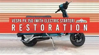 Full Restoration Vespa PX 150 (Electric Starter)