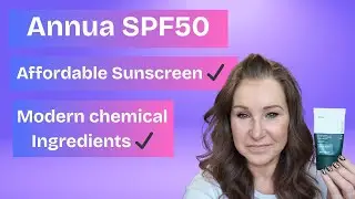 Anua Heartleaf Silky Moisture Sun Cream SPF 50 - Review|Demo