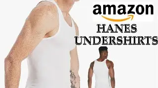 HOW TO WEAR HANES MEN’S COTTON TNK UNDERSHIRTS 6-PACK | AMAZON FINDS!!