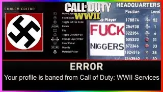 THE MOST OFFENSIVE EMBLEMS IN COD WW2!! (Call of Duty World War 2 Emblem Editor)