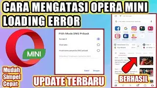 Cara Mengatasi Opera Mini Loading Error