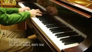 J.S.Bach: 6 Little Preludes, BWV 933-938【バッハ：小プレリュード】