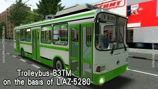 Trolleybus VZTM ! ! ! VIP | OMSI 2 | based on the LiAZ bus 5280