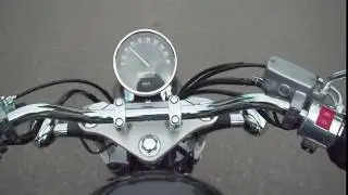 Honda shadow RS on board ride