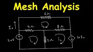 Mesh Analysis : Using mesh analysis, find Io in the circuit of Fig