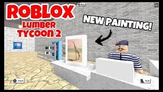Update! [The Lonely Giraffe Painting] Lumber Tycoon 2 Christmas 2018 Roblox