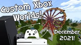 NEW How To Get Free Custom Worlds on Minecraft Xbox! (No MC Addons Manager) Working December 2021!
