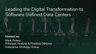 Leading the Digital Transformation to Software Defined Data Centers