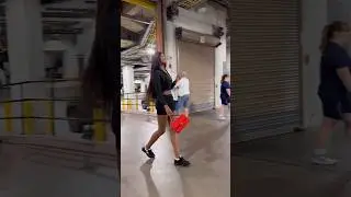 Los Angeles Sparks pregame runway