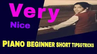 Piano Beginner Short Tips-very Nice Melody&Chords