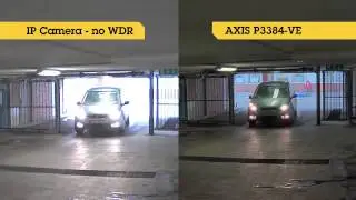 Axis - Wide Dynamic Range - Dynamic Capture with AX P3384-V/-VE