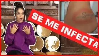 Me Hago Un Tatuaje Casero ¡Y Se Me Infecta! SaraRose💉💉😱😥
