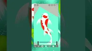 Koi Fish using #ibispaintx #drawing #menggambar #art