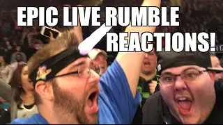 EPIC LIVE REACTIONS to 2016 WWE ROYAL RUMBLE! Triple H Wins! AJ Styles Debuts!