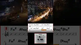 City jazzscape SHORT #backingtrack #smoothjazz #jamtrack