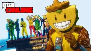 TACO SQUAD?!?! FLASH MOB ANTICS! || GTA 5 Online || PC (Funny Moments)