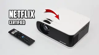 BlitzWolf V6 In-Depth Review - The Cheapest 1080p Linux LCD Projector with Certified Netflix!!!