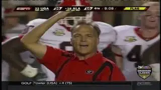 Best 4th Quarters: 2007 Georgia vs. Alabama
