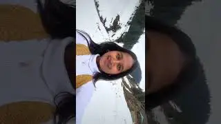 When in snow!!♥️❄️ #transition #beautiful #kashmir #mountains