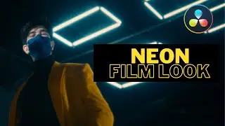 Neon Film Look ~ Color Grading Tutorial Davinci Resolve 18
