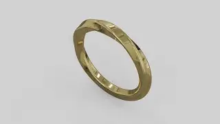 twist ring modeling rino3d