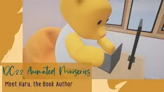 DC22 Animated Miniseries: Meet Haru, the Book Author