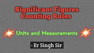 Significant figures and rules of counting
