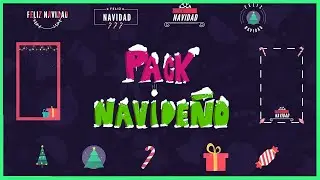 Pack Navideño de Graficos Animados GRATIS || After Effects y Premiere