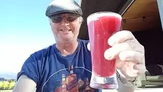 HHBW on a Friday. Ground Up Brewing, Blueberry Sour.