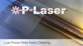 Weld seam laser cleaning
