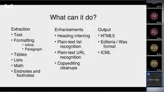 XSweet demo: open source docx-to-HTML pipeline