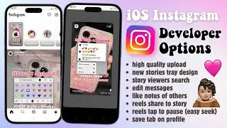 Get iOS Instagram Developer Options on Android (New Instagram Advanced Features)