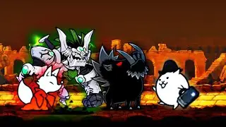 прошёл Nasi-Go-Round на 4 короны в батл кэтс the battle cats UL 4 crown