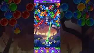 Bubble Shooter Legend Level 412 Bubbles Shooter Android iOS Gameplay Walkthrough By Bubble Joy