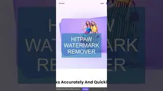 AI Tools - HitPaw Watermark Remover 