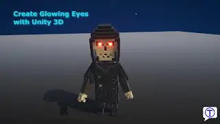 Making glowing eyes in Unity 3D