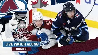 DNVR Avalanche Watchalong Game Two | Colorado Avalanche vs Winnipeg Jets