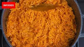 🇳🇬 Nigerian Jollof Rice Recipe | How to Cook Jollof Rice | Infoods