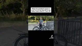 How to protect your e-bike from theft? Part 10 #ginx #ebike