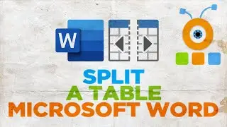 How to Split a Table in Word