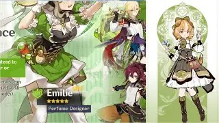 UPDATE!! EMILIE'S ALL NEW CONCEPT ART REVEALED & FONTAINE NEW CHARACTER RELEASE - Genshin Impact