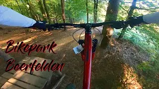 Bikepark Beerfelden Geballer mit dem Mondraker Superfoxy