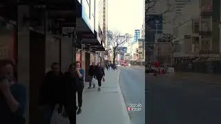 Along Yonge Street 🇨🇦, #yongestreet #downtown #downtowntoronto #yyz #toronto #shorts