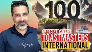 Congrats | 100 years of Toastmasters International | #AmjadAliSpeaks #ToastmastersInternational